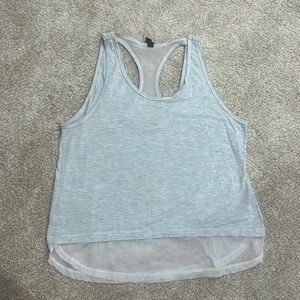 Mesh Workout Tank Top